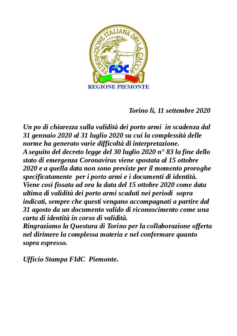 comunicato11 settembre