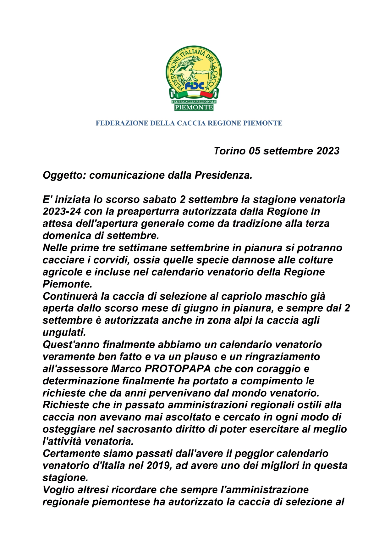 comunicato 5 settembre 2023 page 0001